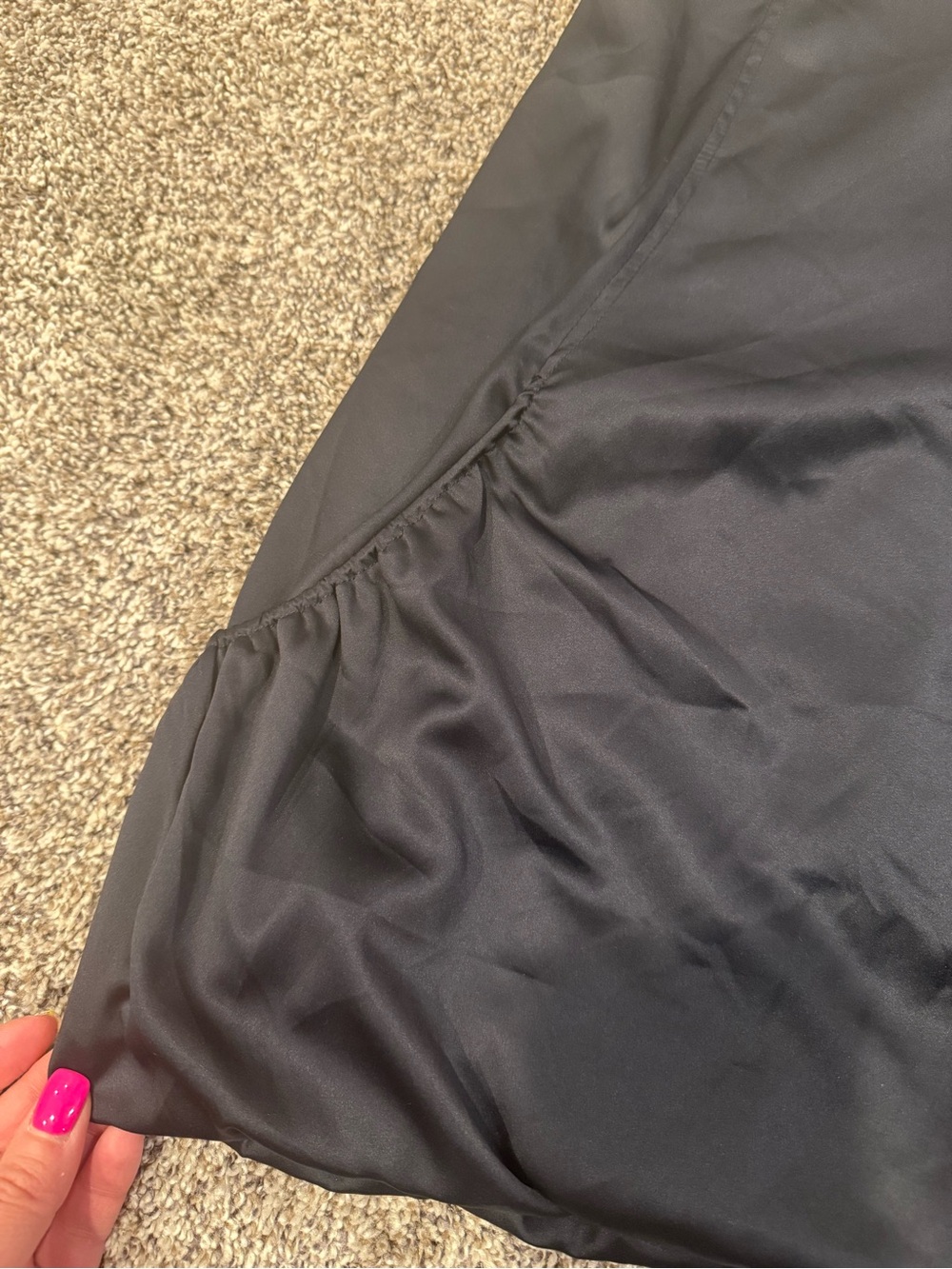 Forever 21 XXI Strapless Bubble Hem Dress Black Cocktail Party Dress Size Medium - Picture 3 of 6
